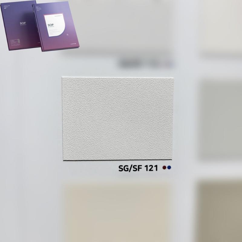 삼성필름 SG121 자재 표본과 브랜드 카드