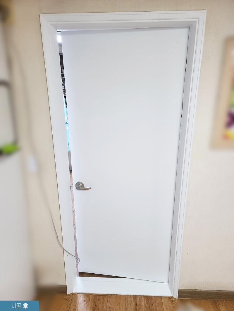 삼성필름 MG3026으로 마감된 도어와 프레임