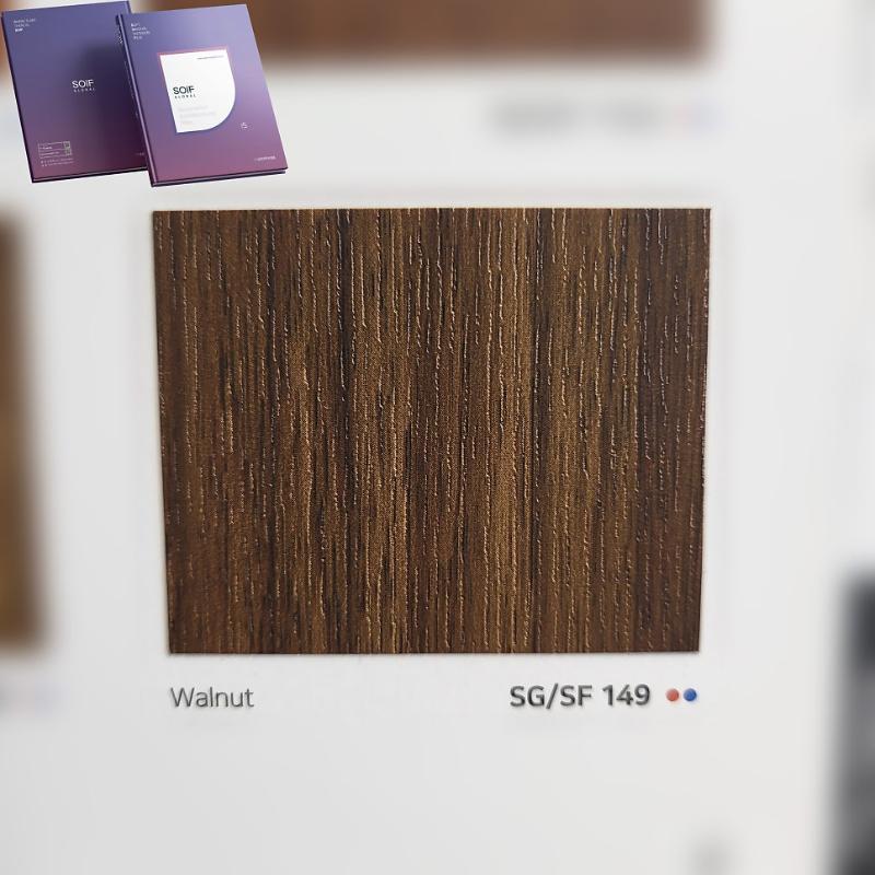 SG149 모델의 진득한 우드 결 샘플 패널