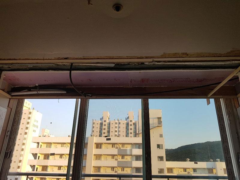 핑크색 보온재를 촘촘히 채워야 비로소 보이는 것들 사진