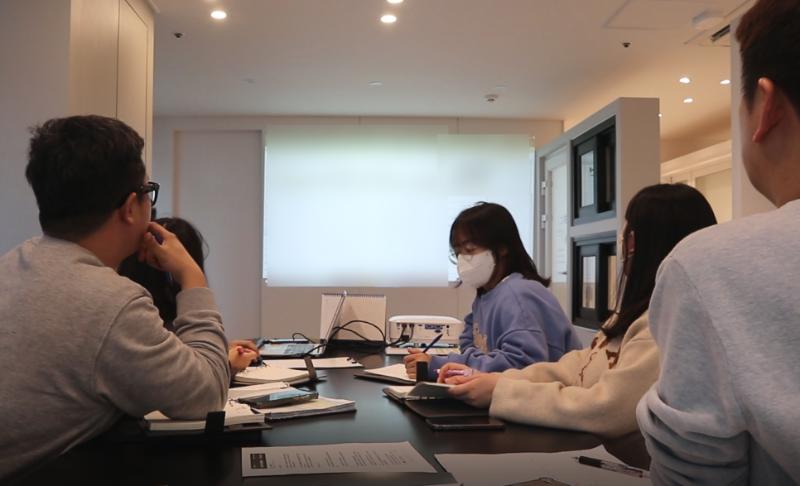 현장에서 촬영한 사진