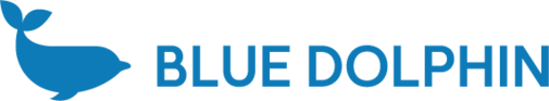 블루돌핀 BLUEDOLPHIN 공식 로고